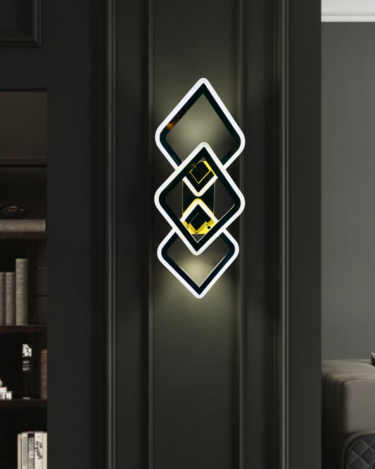 Tri-Diamond LED Wall Sconce
